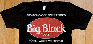 Big Black Tools T Shirt Touch And Go Records