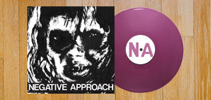 NEGATIVE APPROACH 10-Song EP 7" (Purple Vinyl)