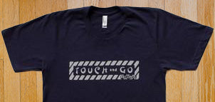 Touch and Go Records T-shirt (Navy Blue with Gray Ink)