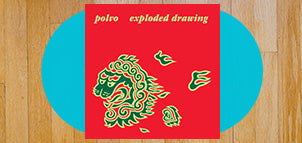 POLVO Exploded Drawing (Aqua Blue) 2xLP