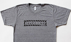 Touch and Go Records T-shirt (Heather Gray with Black Ink)