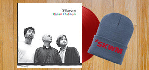 Silkworm Italian Platinum Red Vinyl + Beanie