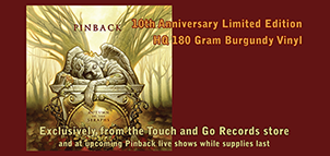 Pinback Autumn of the Seraphs 10th Anniversary Limited Edition HQ180 Burgundy Vinyl